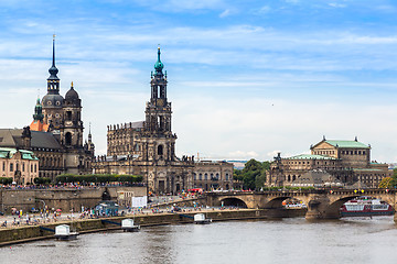 Image showing Panoramic view of Dresden