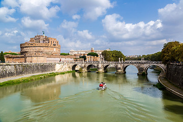 Image showing Castel Sant Angelo in Rome