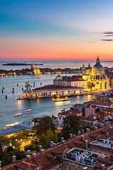 Image showing Aerial view of Venice