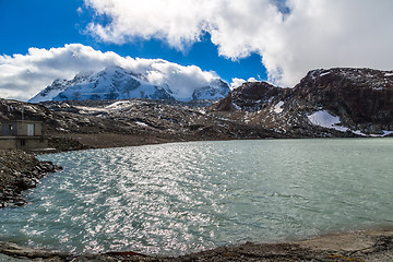 Image showing Alps mountain landscape in Swiss