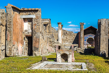 Image showing Pompeii city