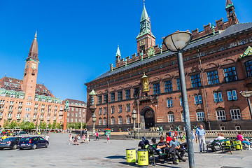 Image showing Copenhagen city hall, Denmark