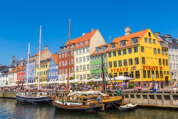 Image showing Copenhagen, Nyhavn