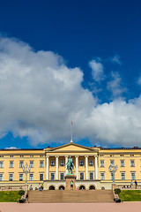 Image showing Royal Palace  in Oslo, Norway