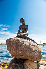 Image showing Little Mermaid in Copenhagen, Denmark