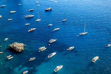 Image showing Capri island in  Italy