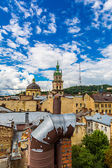 Image showing Lviv bird\'s-eye view