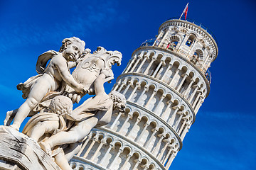 Image showing Leaning  tower in Pisa