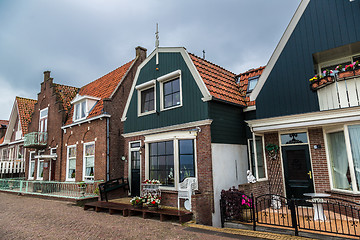 Image showing Traditional houses in Holland