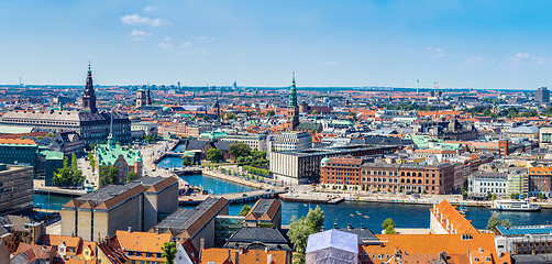 Image showing Copenhagen panorama