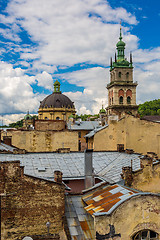 Image showing Lviv bird\'s-eye view