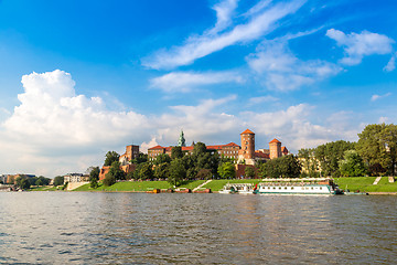 Image showing Wawel castle in Kracow