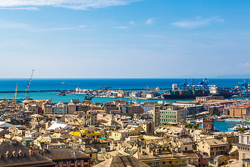 Image showing Port of Genoa in Italy