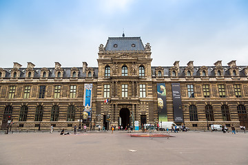 Image showing The Louvre museum in Paris