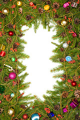 Image showing Christmas background. Eve framework