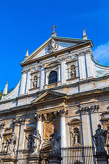 Image showing St. Peter and St. Pauls Church in Krakow