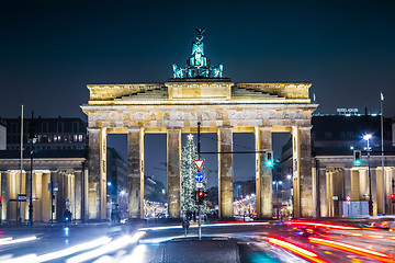 Image showing Brandenburg Gate in Berlin - Germany