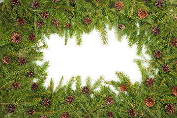 Image showing Christmas background. Eve framework