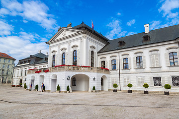 Image showing Grassalkovichov palace in Bratislava