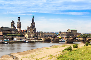 Image showing Panoramic view of Dresden