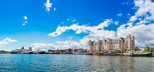 Image showing Oslo skyline in Norway