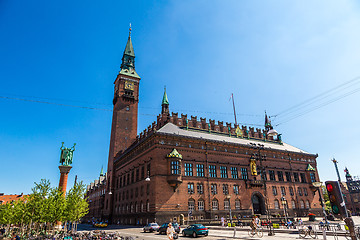 Image showing Copenhagen city hall, Denmark