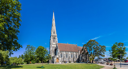 Image showing Saint Alban\'s Church in Copenhagen