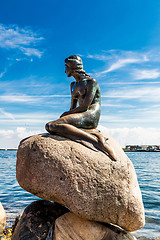 Image showing Little Mermaid in Copenhagen, Denmark