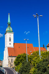 Image showing St. Martin\'s Cathedral in Bratislava