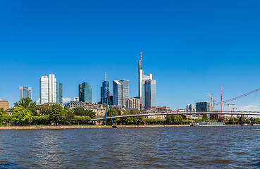 Image showing Ginancial district in Frankfurt