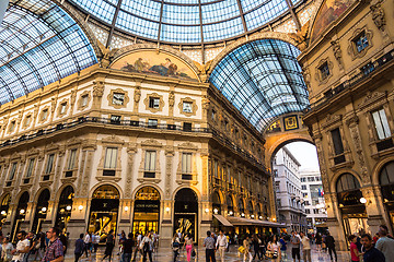 Image showing Galleria Vittorio Emanuele II  in Milan