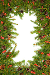 Image showing Christmas background. Eve framework