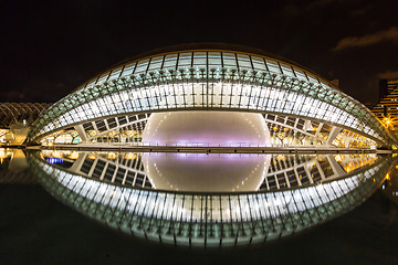 Image showing City of arts and sciences  in Valencia, Spain