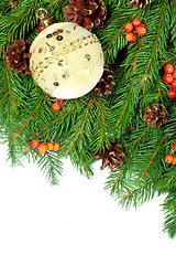 Image showing Christmas background. Eve framework