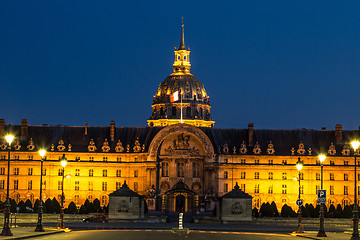 Image showing Les Invalides in  Paris