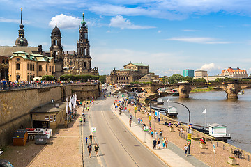 Image showing Dresden in a beautiful summer day