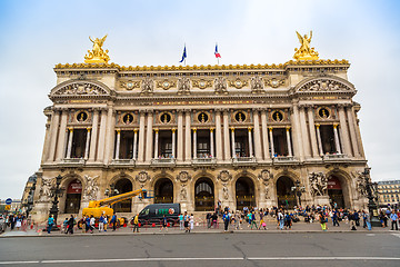 Image showing Opera Garnier of Paris in France