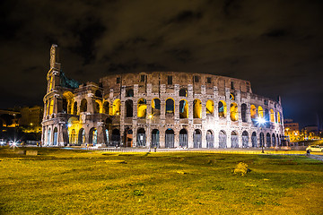 Image showing Colosseum in Rome, Italy