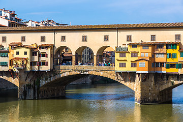 Image showing The Ponte Vecchio in Florence