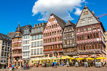 Image showing Old buildings in Frankfurt