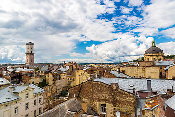 Image showing Lviv bird\'s-eye view