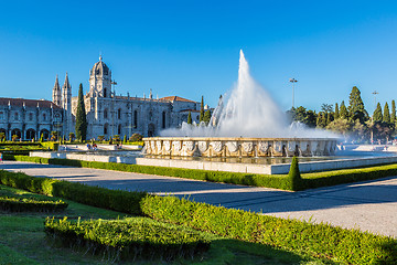 Image showing Hieronymites Monastery   in Lisbon
