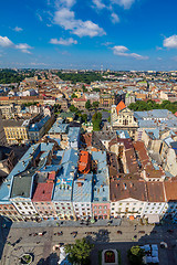 Image showing Lviv bird\'s-eye view