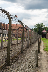 Image showing Concentration camp Auschwitz