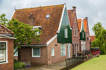 Image showing Traditional houses in Holland