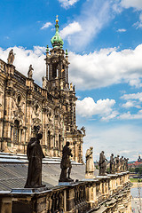 Image showing The Kreuzkirche church in Dresden