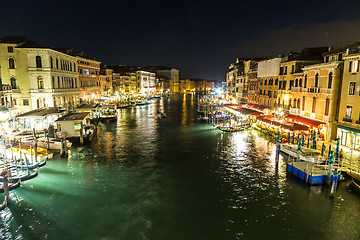 Image showing Canal Grande in Venice, Italy