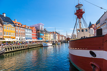 Image showing Copenhagen, Nyhavn