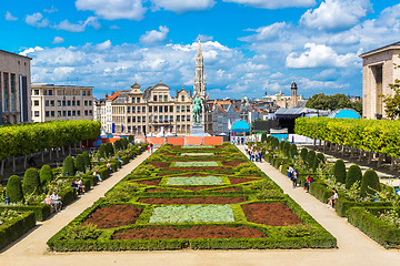 Image showing Cityscape of Brussels