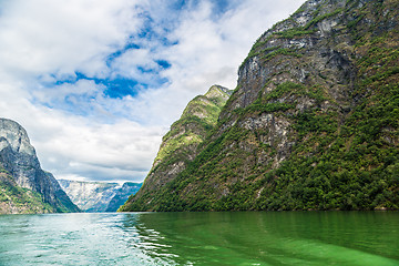 Image showing Sognefjord in Norway